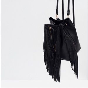 Zara Fringe Backpack